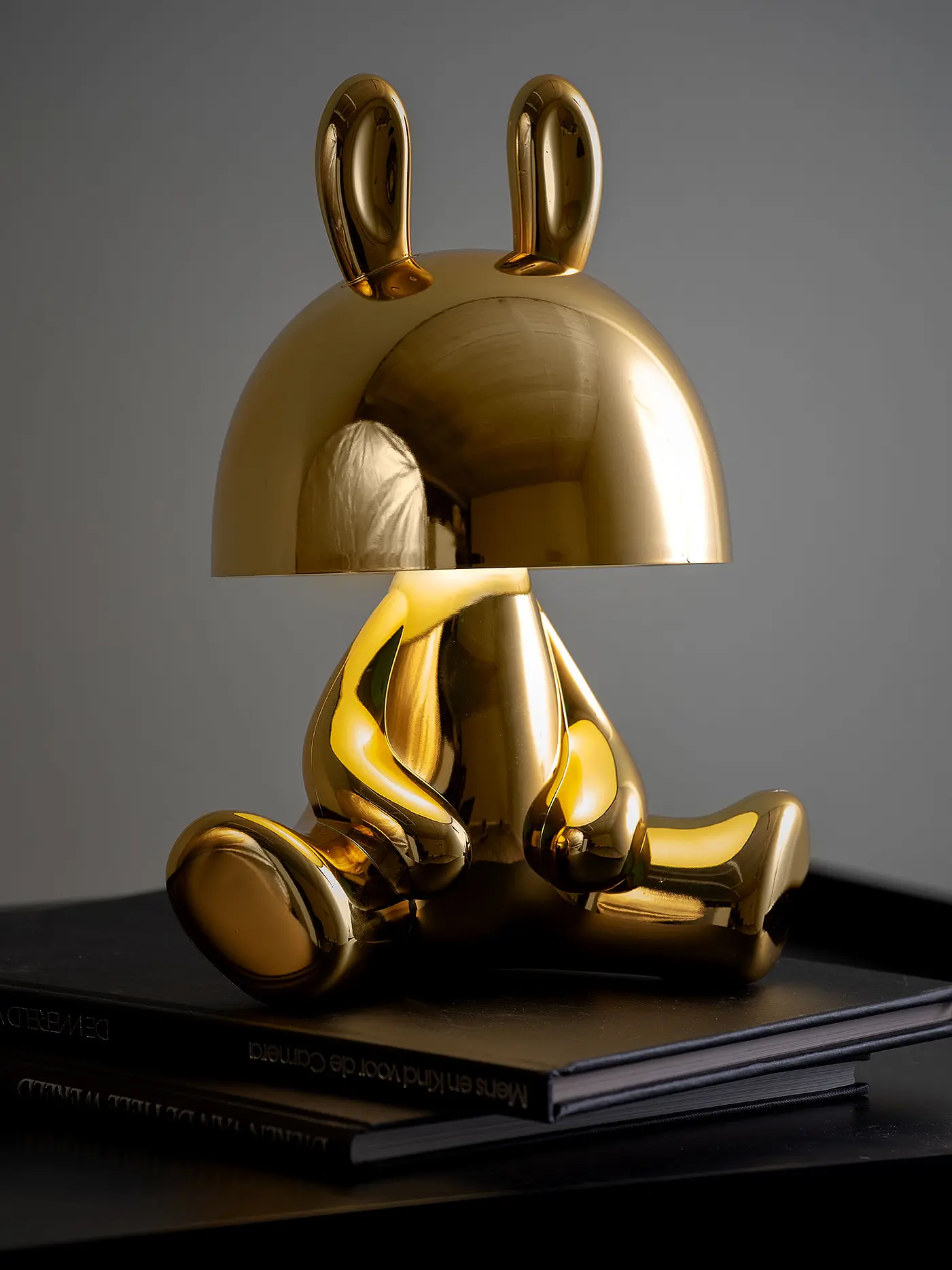 LEITMOTIV | LED Tischlampe BUNNY  Bluetooth Gold Plated | 